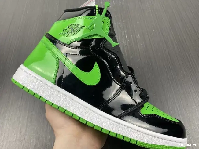 Kicktheory High 555088-030 Air Pine OG Jordan 1 Green 0516